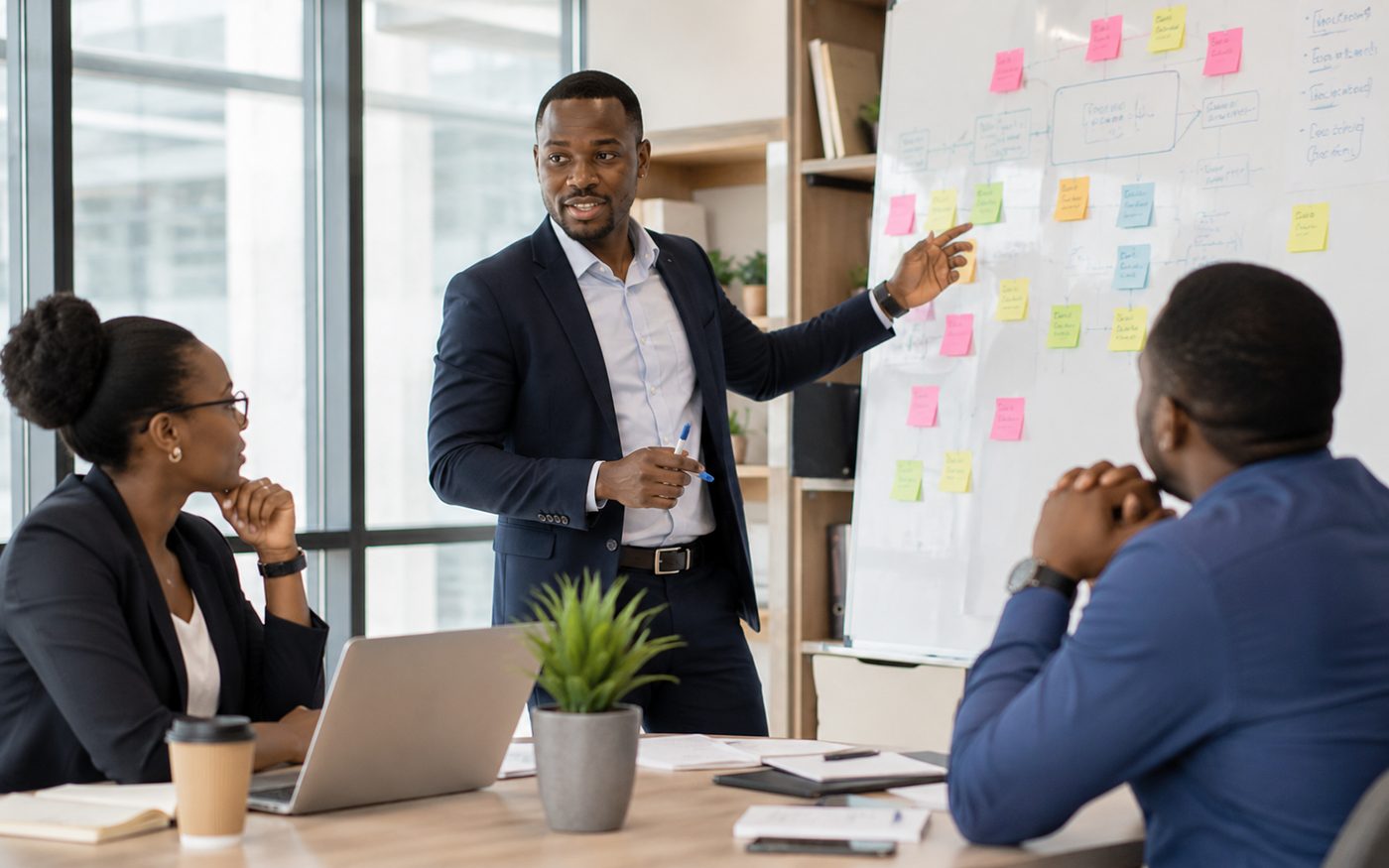 Participant Axis IS lors d'un programme de formation
